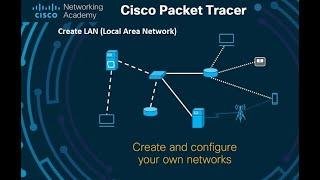 How to Create LAN in packet tracer in Pashto