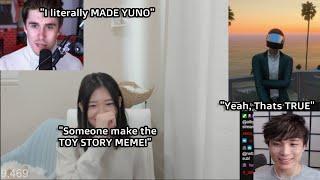 Who really made YUNO SYKK in GTA RP... ft. Miyoung, Ludwig & Sykkuno. Stream Highlights