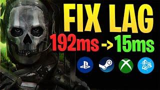 How to FIX Lag on MW2 2022 - Open NAT Type and Reduce PING EASILY!