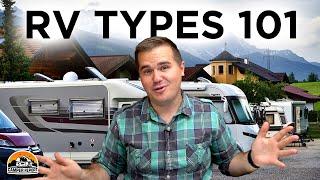 RV Types 101: A Beginner's Guide to Different Classes of RVs