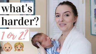 ADJUSTING TO LIFE WITH TWO KIDS  | MOM CHAT | Is it harder to go from 0 to 1 kid or 1 to 2 kids?