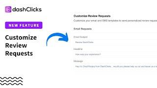 Customize Review Requests in Reputation App!