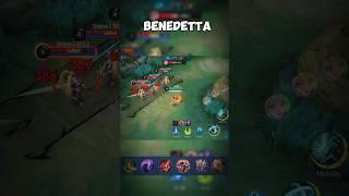 Benedetta tutorial for beginners 🫂#foryou #mobilelegends #mobilelegendstoday #mlbb #benedetta