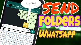 How to Share Folders on whatsapp [2017]