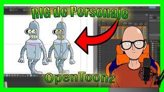  OpenToonz ▶ Rigging Tutorial con Skeleton Tool
