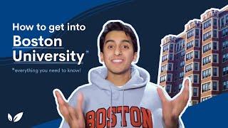 How to get into Boston University