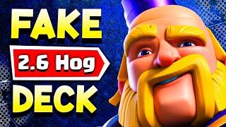 I *FOOLED* My Opponents With A Fake 2.6 Hog Cycle Deck