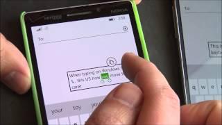 Windows Phone 8 1 new keyboard caret