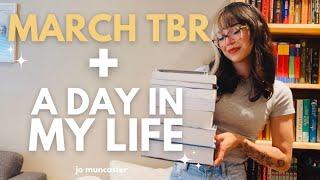 MARCH TBR & A DAY IN MY LIFE | game dev student & artist vlog 