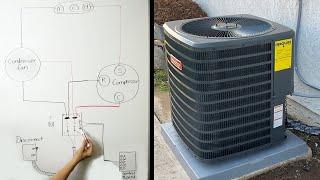 How To Wire AC Unit - Easy Diagram