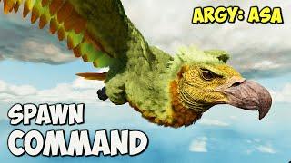 Argentavis ARK Survival Ascended Spawn COMMAND | How To Summon ARGENTAVIS Ark ASA Code