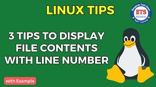 Linux Tips: 3 Tips to show File Contents with Line Number