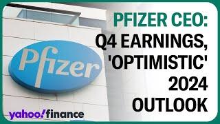 Pfizer CEO doubles down on 2024 guidance, talks Seagen buy