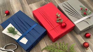 3 Ways to Wrap a Gift with Pleats | Gift Wrapping Ideas