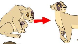 My Pride Characters in Disneys Lion King  art style