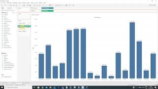 How to calculate Percent of Total in Viz in Tooltip for a category in #TableauSoftware (EN)