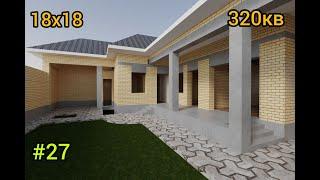 3.2 Сотих Ерга 6 Хонали Ихчам Уй Лойихаси 27-Вариант #uyproektlari #uychizmalari #design   #uzb