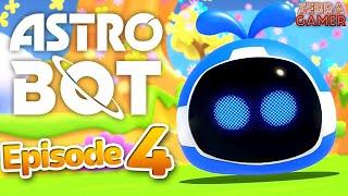 Astro Bot Gameplay Walkthrough Part 4 - Camo Cosmos 100%!