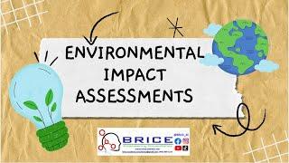 ENVIRONMENTAL IMPACT ASSESSMENT