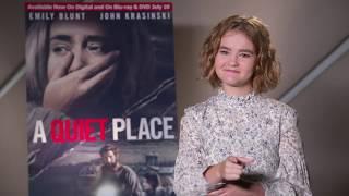 A Quiet Place - Millicent Simmonds Invites You to the #VuduViewingParty!