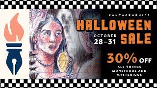 FANTAGRAPHICS HALLOWEEN SALE 2024 | Horror Comics | EC | Atlas | Mystery | Sci-Fi | Monsters