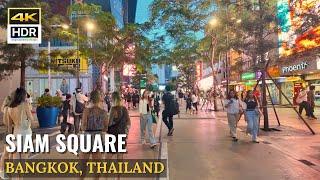 [BANGKOK] Downtown Walk Around Siam Square | Thailand [4K HDR]