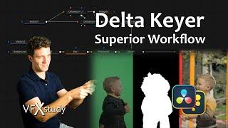 Superior Keying with Delta Keyer in DaVinci Resolve & Fusion - Effective Workflow