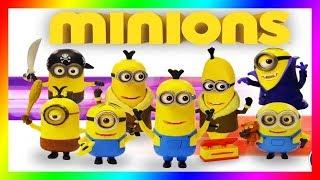 The best of the minions  talking figures  Minions toys  Minions videos  Minions 2  KidsTimeTV