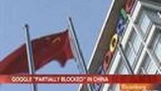 Google Says Search Engine Partially Blocked in China: Video