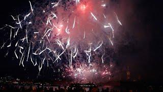 SLK Fireworks Moscow [4K50fps] Fireworks Festival 2022 Saint Petersburg Russia