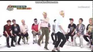 [EXO] Luhan Sehun Kai kicking butt