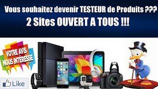 [ TESTEUR DE PRODUIT ]  2 SITES POUR TESTER DES PRODUITS GRATUITS POUR  MARQUES  #2019