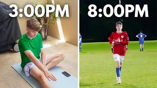 A 17 y/o Footballer's PREPARATION | Matchday Vlog