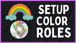 How To Setup Color Roles On Discord | Color-chan Discord BOT