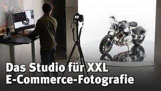 Das Studio für XXL E-Commerce-Fotografie