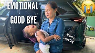 Saying Goodbye with Tears:Children Emotional as Nanay Leaves |Liz Marks Dad's 3rd Death Anniversary