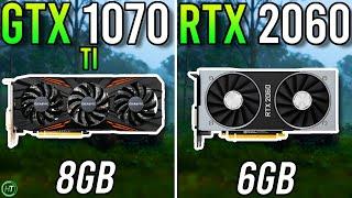 GTX 1070 Ti vs RTX 2060 - Tested in 2023