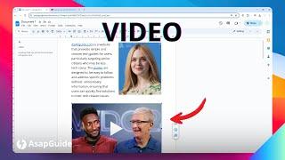 How To Embed a Video in Google Docs