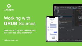 Working Grub (UberEats Clone) Source Code in IntelliJ/IDEA and making changes on the fly