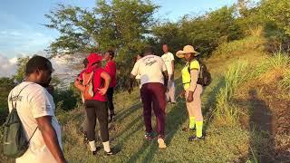 Hiking Fig Tree Hill Tropical Rain Forest Antigua and Barbuda 21 August 2022