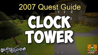 Runescape 2007 Clock Tower Quest Guide