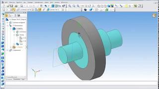 Компас 3D. Наименование и обозначение деталей из режима спецификации 3D сборки. TimeLaps