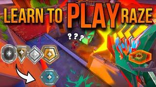 How To MAIN Raze In Valorant | Shotgun Only To Platinum #24