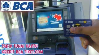 TES TARIK TUNAI KARTU KREDIT BCA TIKET.COM