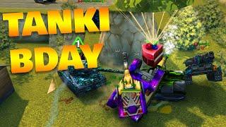 Tanki Online - Birthday GoldBox Montage #2 | Cake Golds!!!