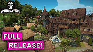 The COSIEST City Builder Ever - Foundation Full Release - LIVE!