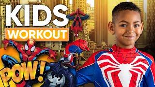 SPIDERMAN WORKOUT für Kinder zum Mitmachen (Kinder Fitness)