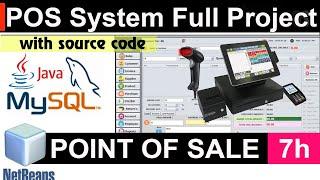 Java POS  inventory management system Full Video MySQL Net Beans with Src code #dappcode #possystem