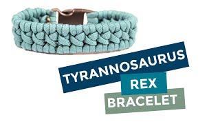 How To Make A Tyrannosaurus Rex Paracord Bracelet Tutorial