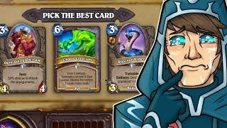 Magic Player Tries To Pick The Best Hearthstone Card w/ @covertgoblue